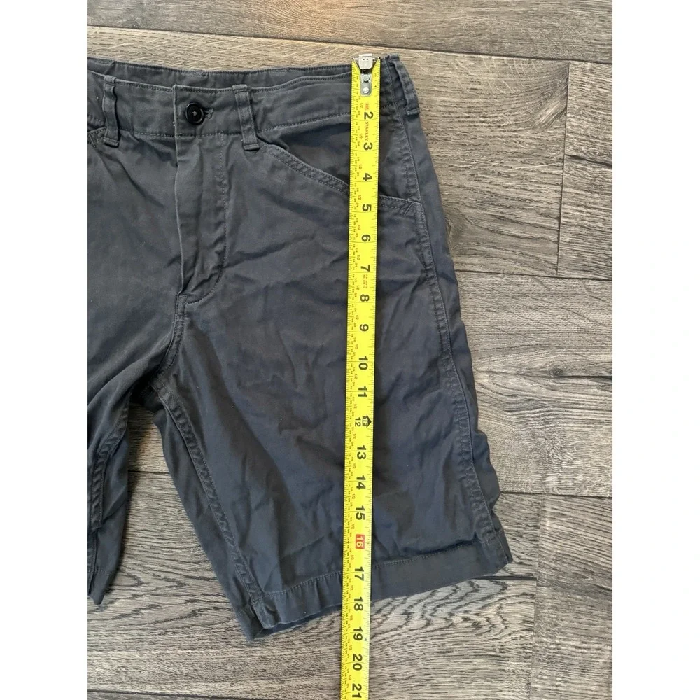 Buck Mason‎ Walk Shorts Mens Size 28 Gray Vintage Canvas Chino Drawstring 9.5